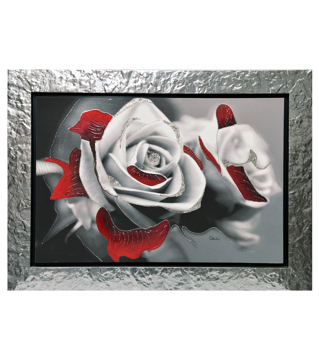 Msquare Gallery item Tableau Ozin Fleur Rouge