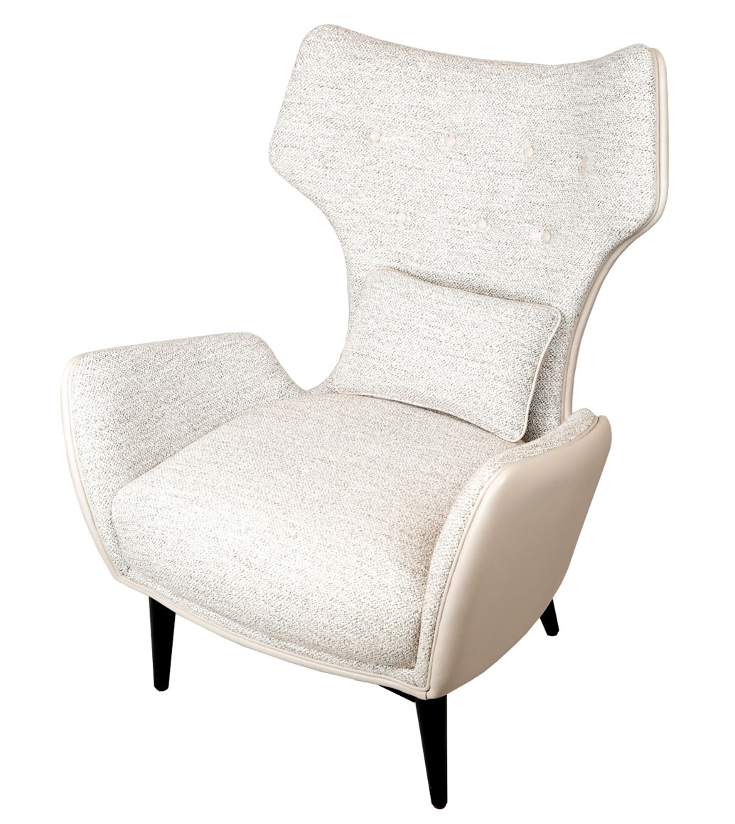 Msquare Gallery item Armchair   Brooklin  black wood