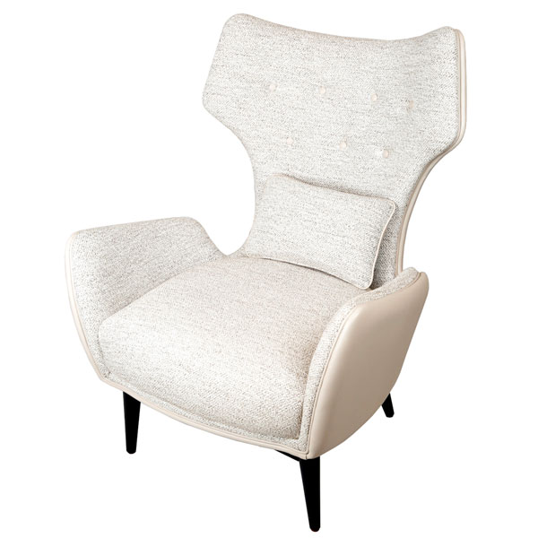 Msquare Gallery Product Armchair   Brooklin  black wood