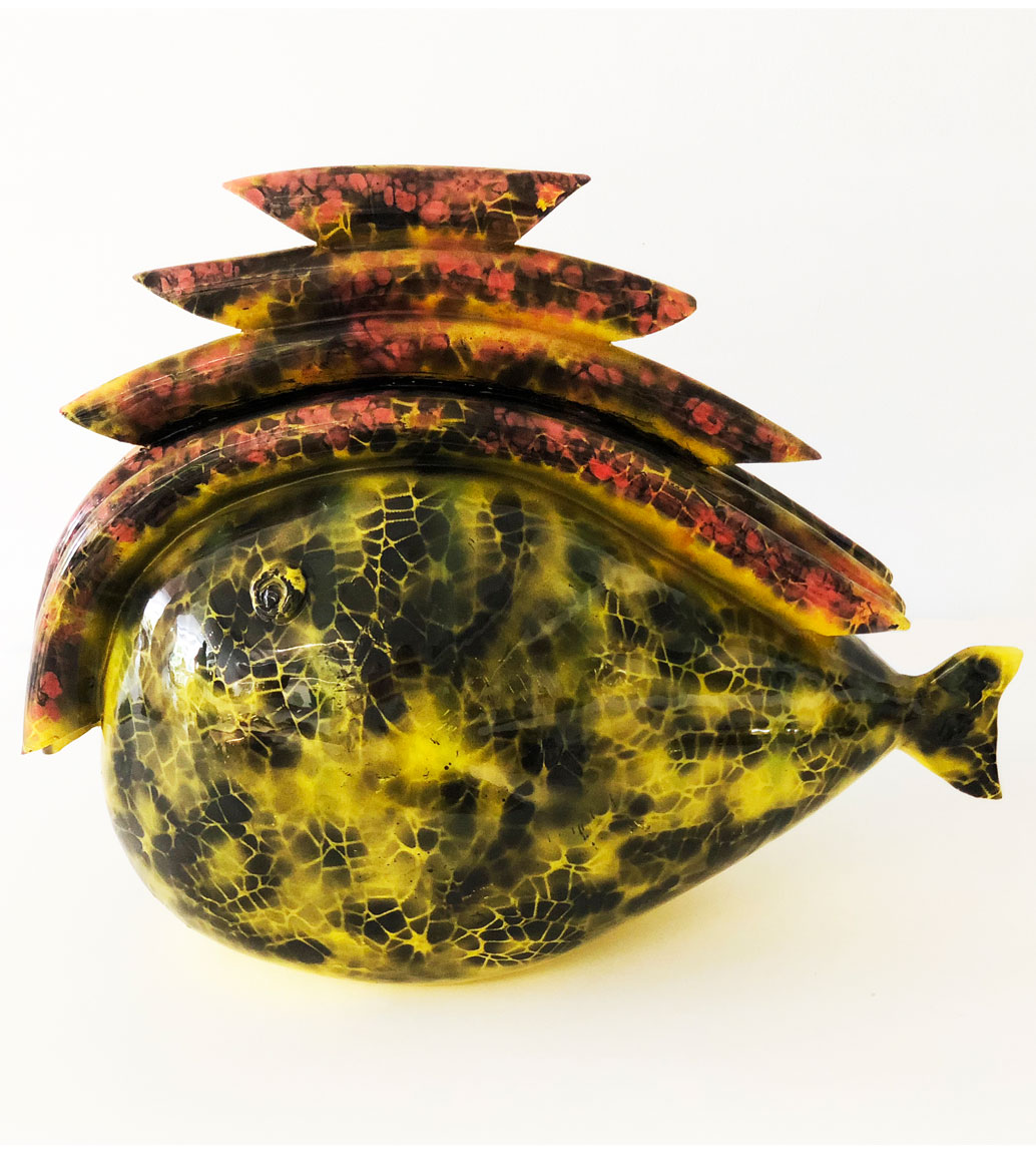 Msquare Gallery item Yellow -Red Fish