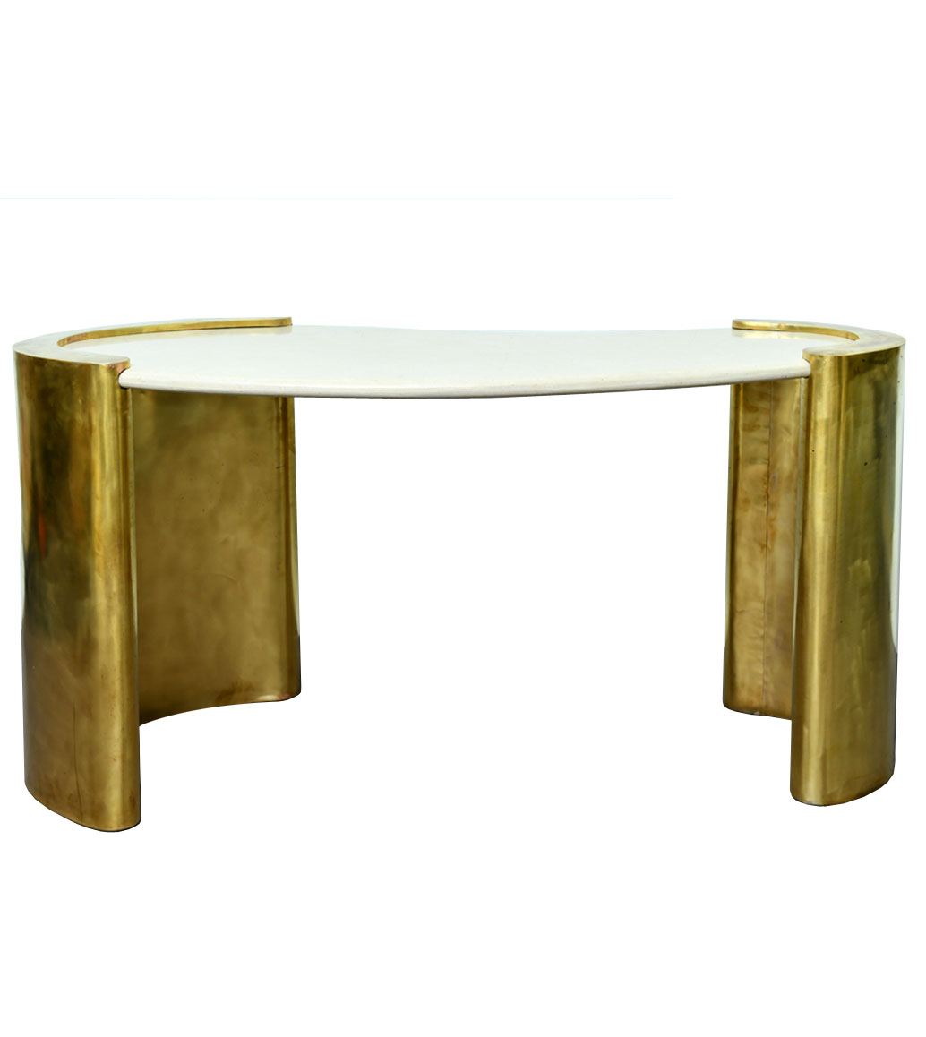 Msquare Gallery item Console Laiton & Marbre XXe siècle