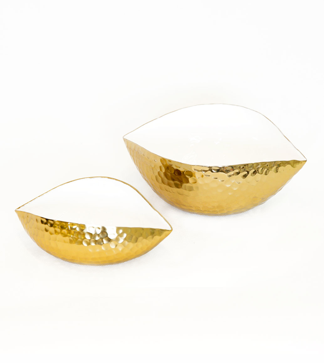 Msquare Gallery item Gold Aluminum eye bowl