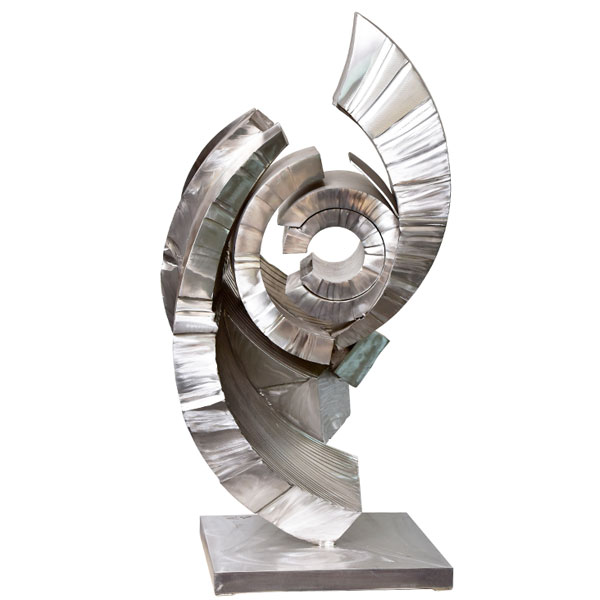 Msquare Gallery Product sculpture inox 1.1metres