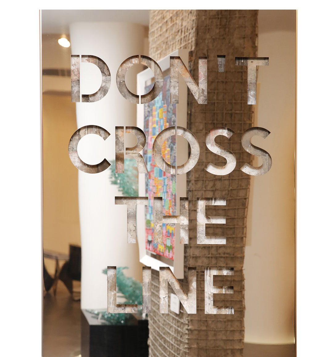 Msquare Gallery item Don't cross the ligne