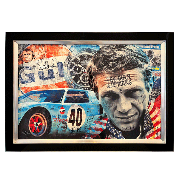 Msquare Gallery Product Romaric - Steve Mc Queen - Victoria 467.111 Noir/Argent   60x90 cm